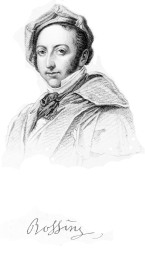 Portrait of Rossini with a Signature

Engraved by J. Brown, from a Sketch taken at Naples, 1820.