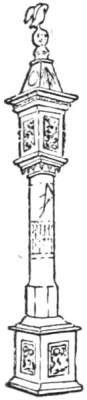 OLD ENGLISH PILLAR DIAL