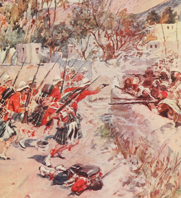 Battle scene